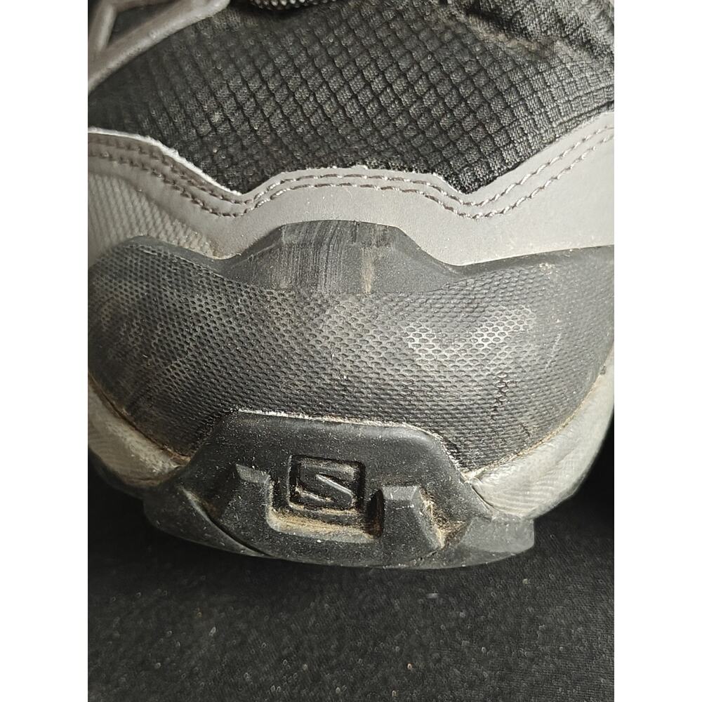 Salomon $175 Men's 9.5 X Ultra 4 Mid GTX Gore Tex Hiking Boots Black Gray - Picture 3 of 16